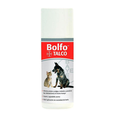 Bolfo Talco Antipulgas, piojos y garrapatas para perros y gatos